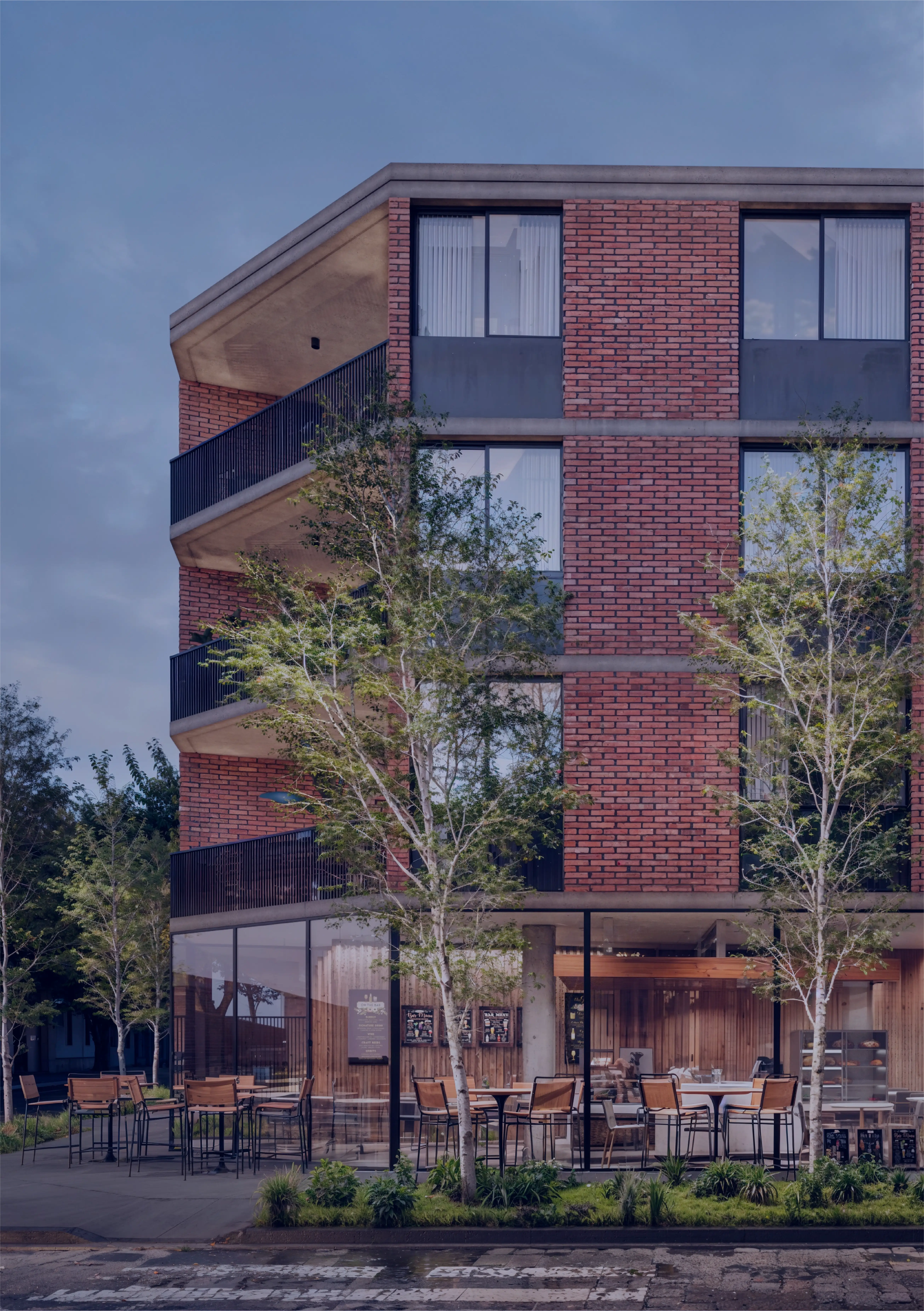 Terraza con solarium